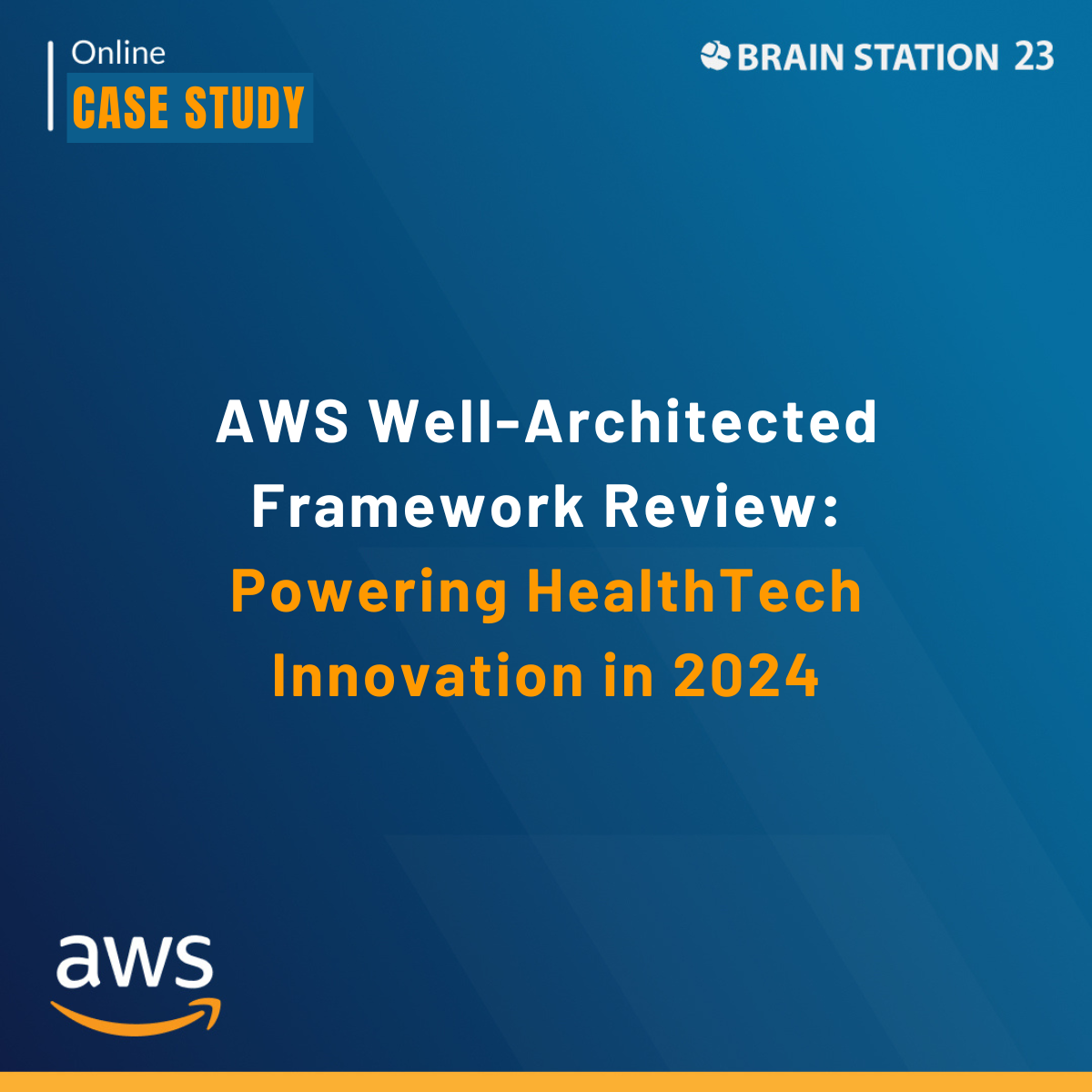 AWS Well Architected Framework Review_Powering HealthTech Innovation in 2024