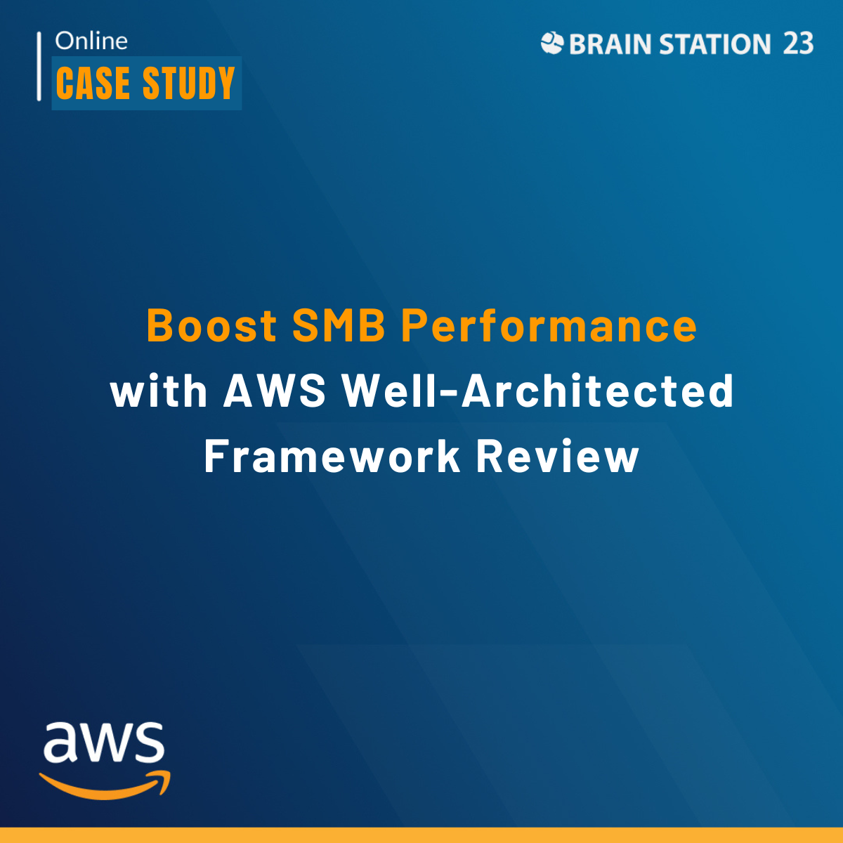 Boost SMB Performance with AWS Well-Architected Framework Review
